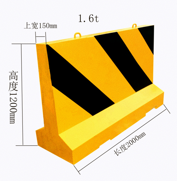 朝阳小区水泥隔离墩